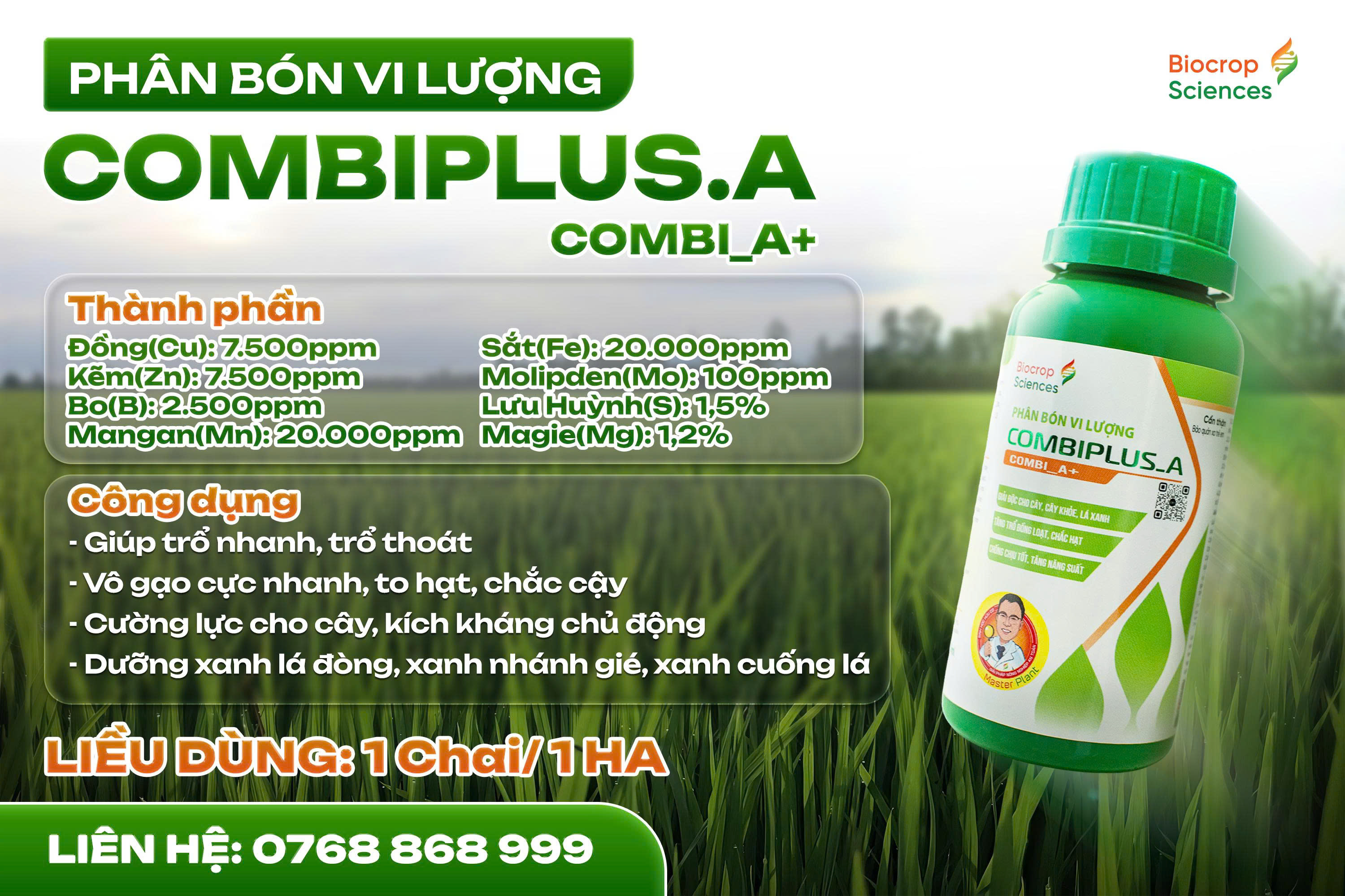 Công dụng của Combiplus.A