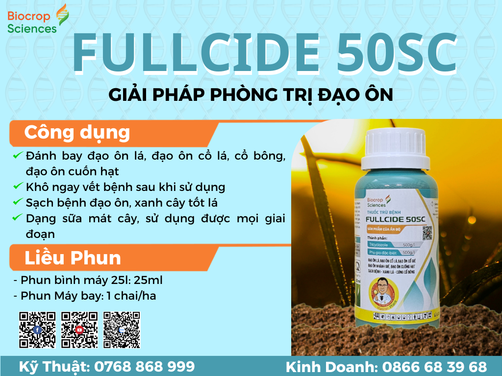 Công dụng của Fullcide 50SC