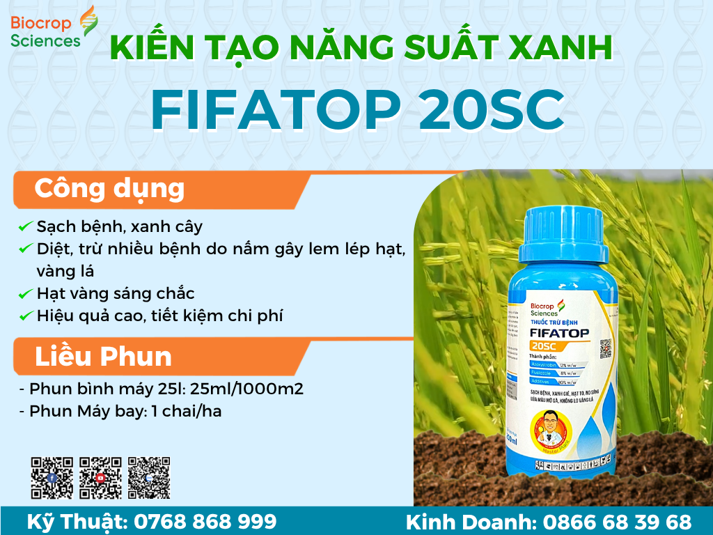 Công dụng của Fifatop 20SC