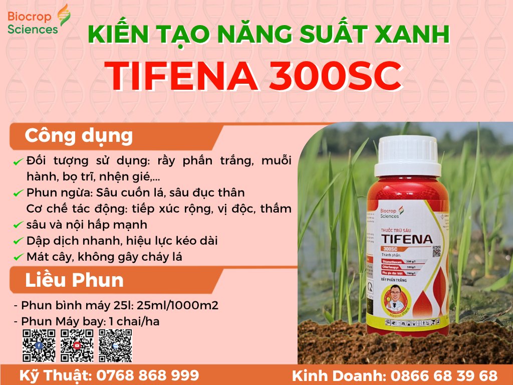Công dụng của Tifena 300SC